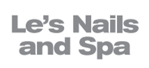 Le's Nails and Spa logo