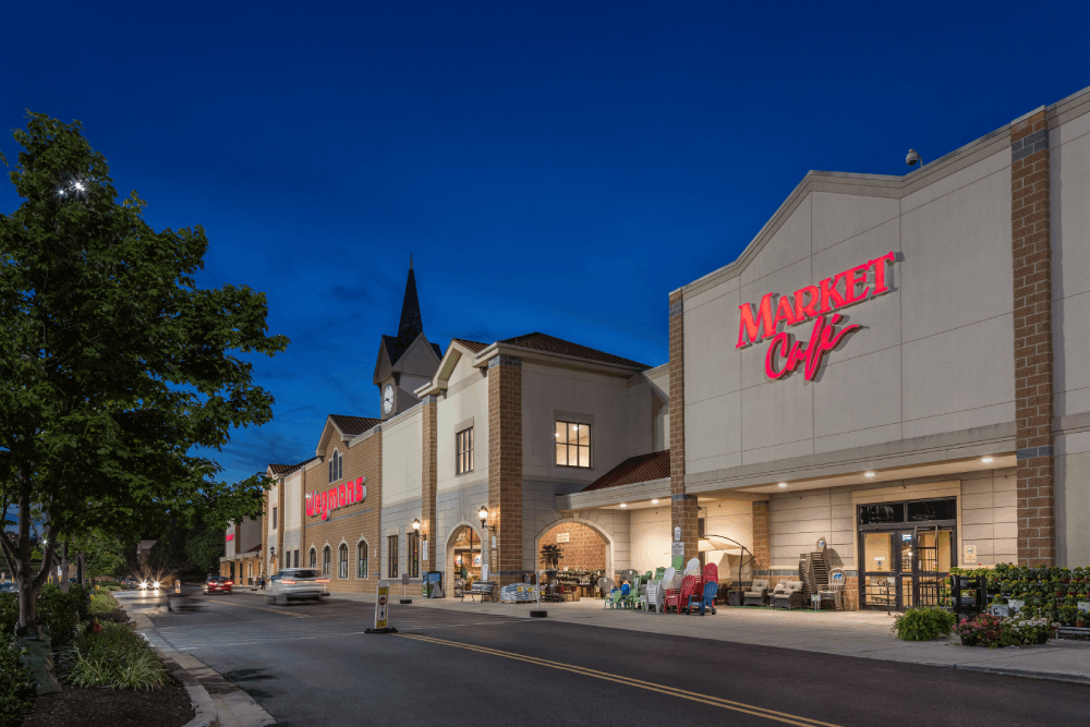 Market cafe entrance