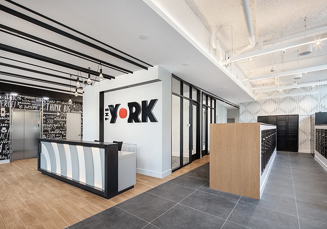 The York; Towson, MD; Gilbane Development; Darris Lee Harris Job#1602 The York reception