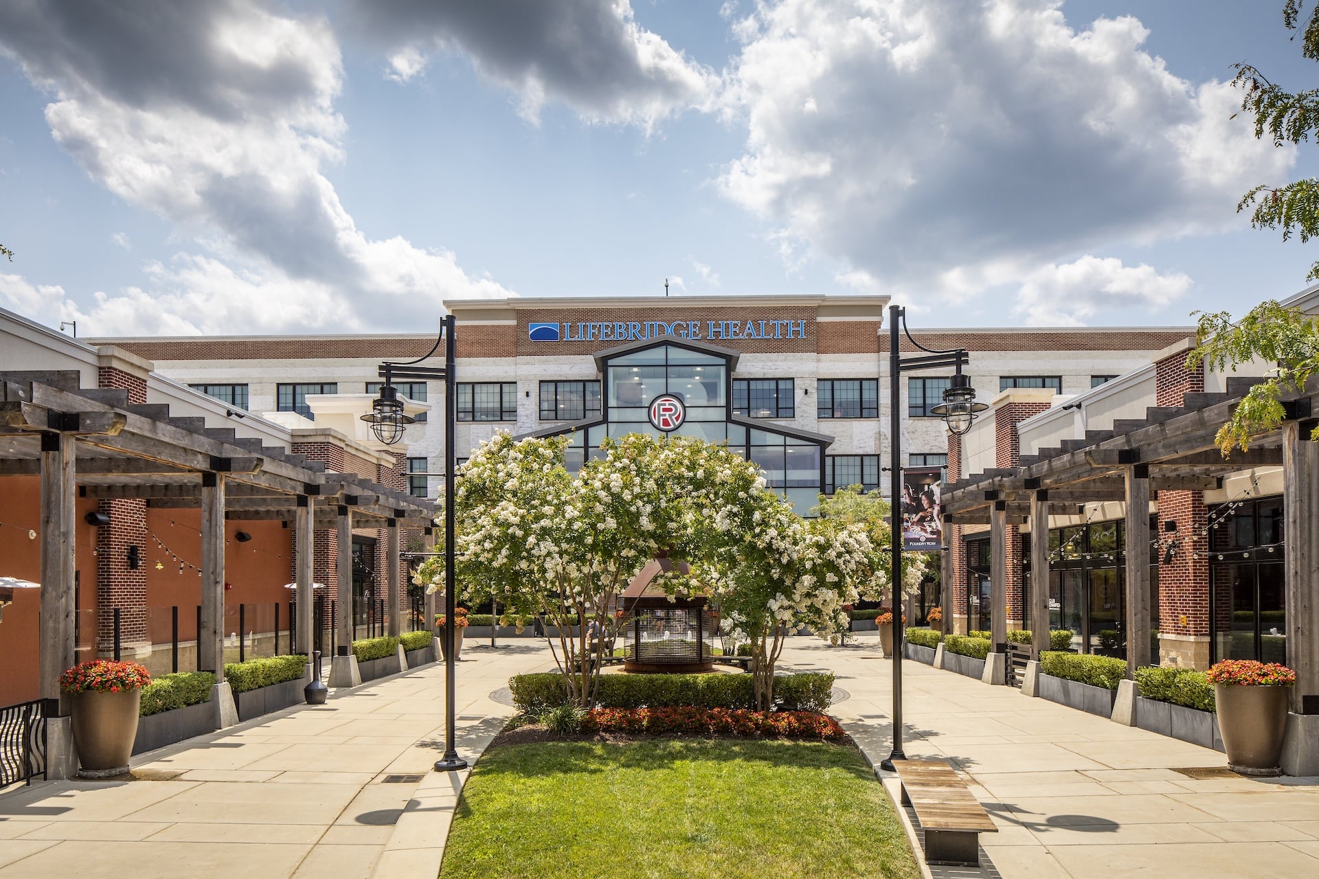 Foundry Row Entrance at Lifebridge Health