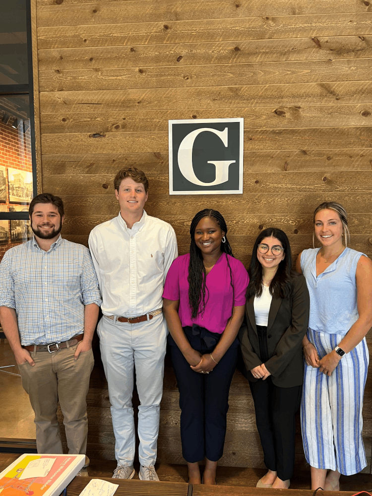 Greenberg Gibbons summer interns